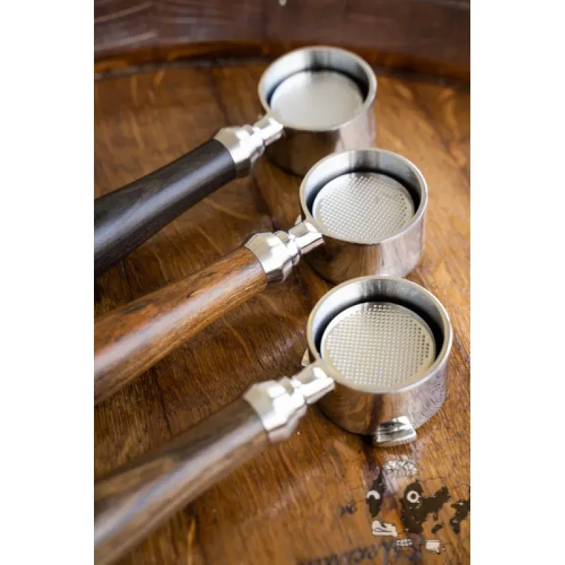 (51mm) Wooden Bottomless/Naked Portafilter (Delonghi)